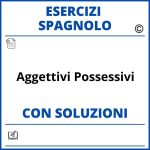 Esercizi Spagnolo aggettivi possessivi - Soluzioni PDF