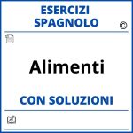 Esercizi Spagnolo alimenti - PDF Soluzioni