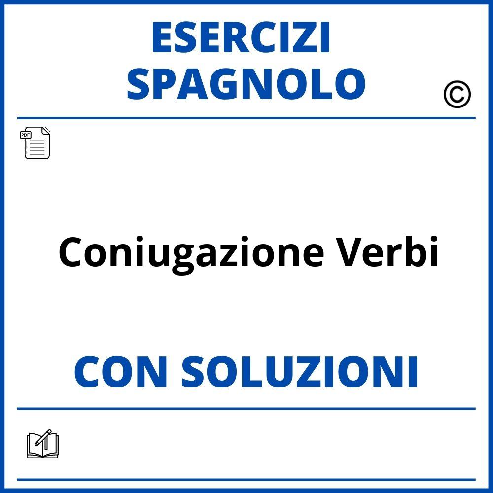 Esercizi Spagnolo coniugazione verbi